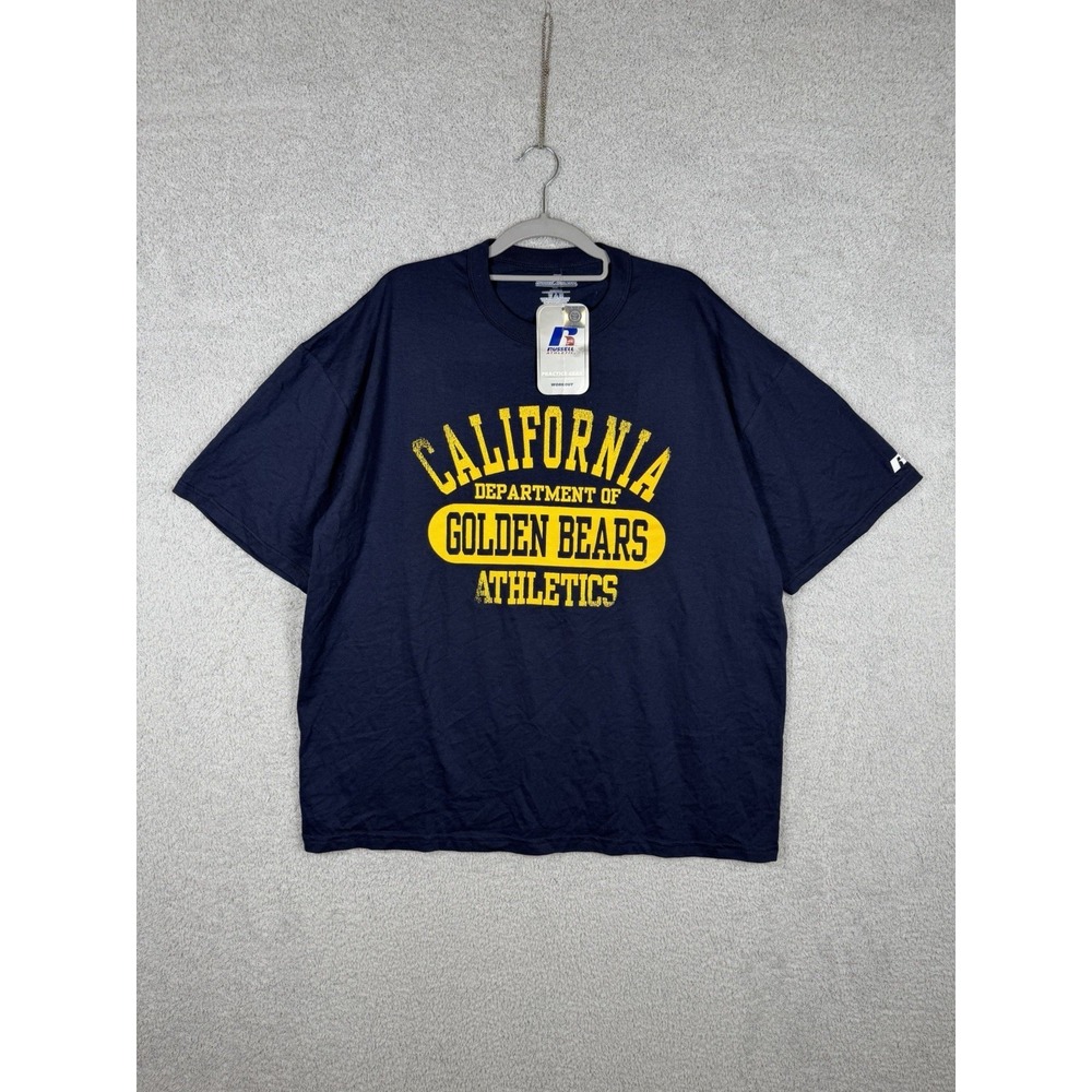 Russell Athletic CALIFORNIA GOLDEN BEARS DEPARTMENT OF ATHLETICS T-SHIRT SIZE XL